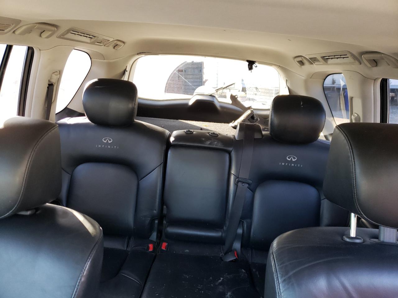 2011 Infiniti QX56 VIN JN8AZ2NC0B9301816 Copart auction photo, front end / mechanical damage thumbnail 10