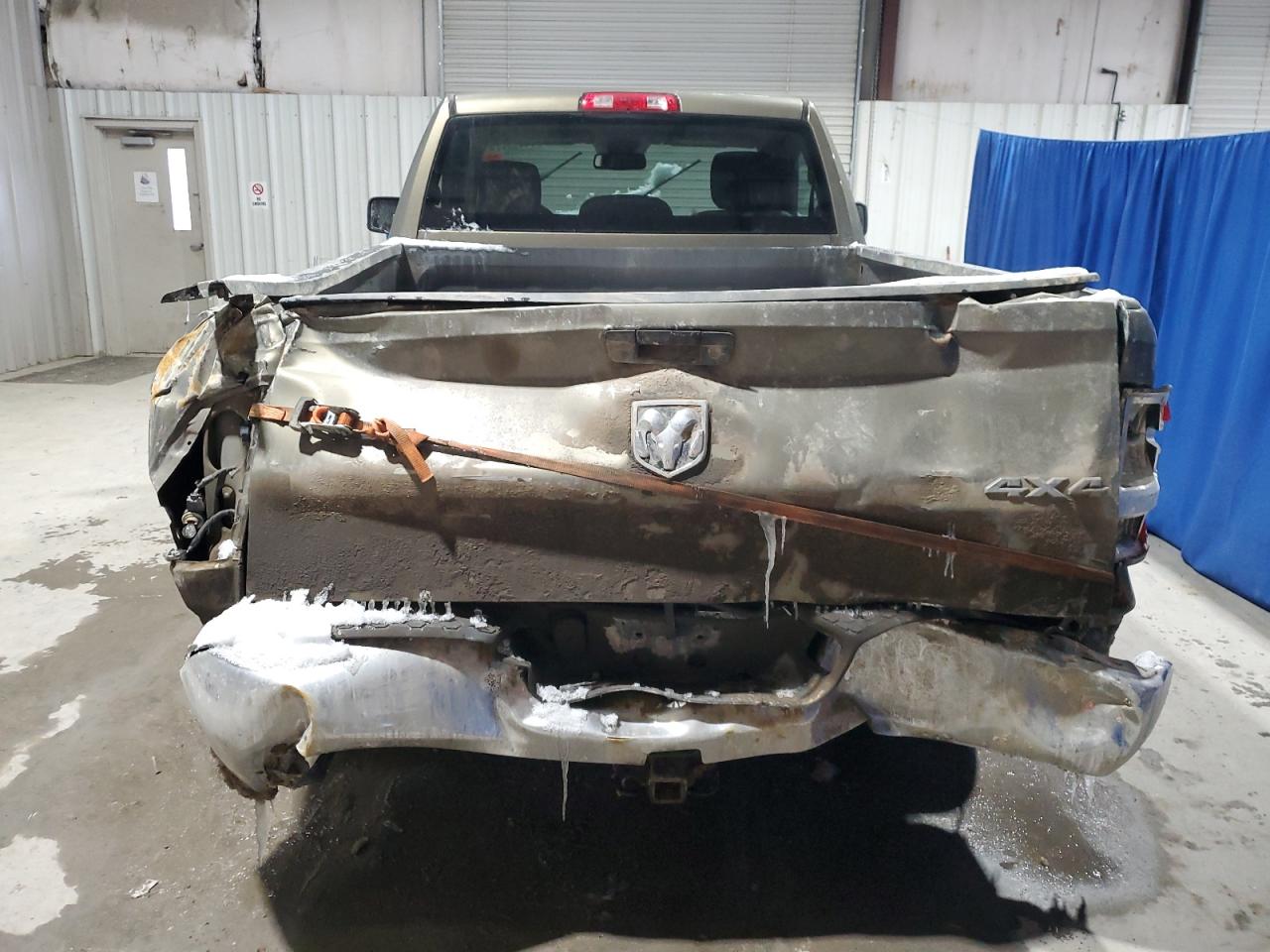 2014 RAM 1500 VIN 3C6JR7AG4EG247644 Copart auction photo, water/flood / rear end damage thumbnail 6