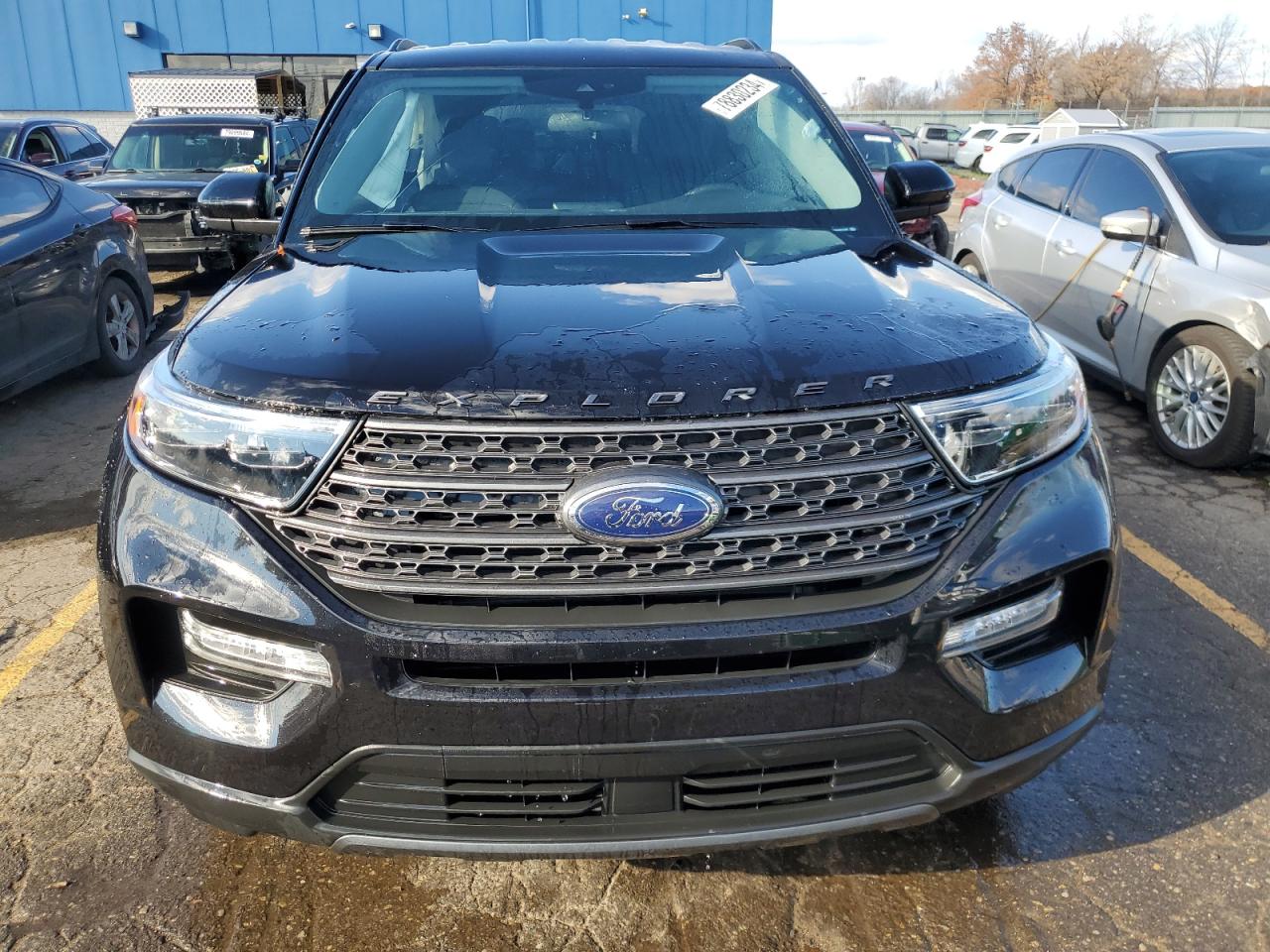 2023 Ford Explorer VIN 1FMSK8DH9PGC15827 Copart auction photo, side damage thumbnail 5
