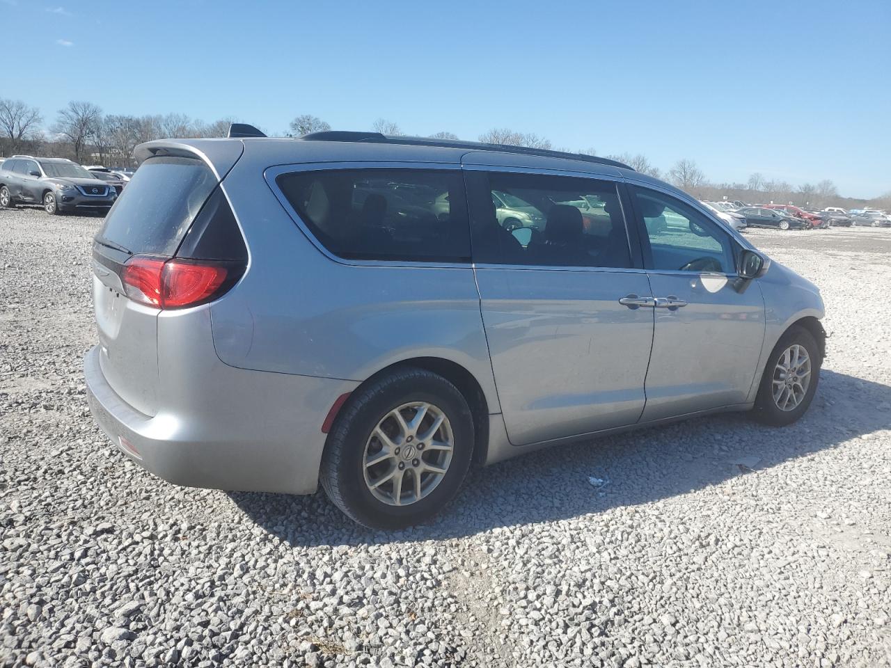 2021 Chrysler Voyager VIN 2C4RC1DGXMR505566 Copart auction photo, front end damage thumbnail 3
