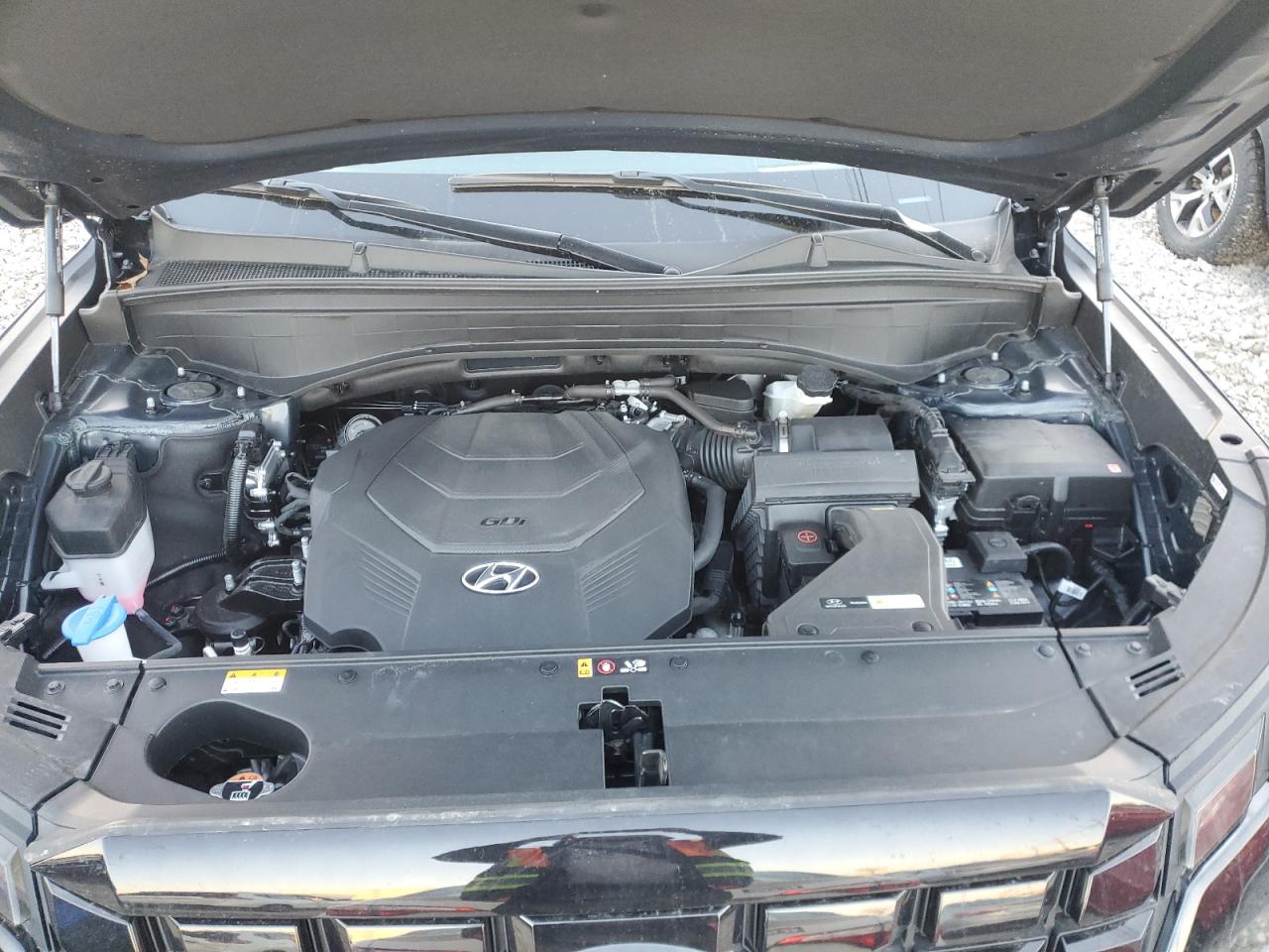 2024 Hyundai Palisade VIN KM8R54GE9RU706239 Copart auction photo, water/flood damage thumbnail 12