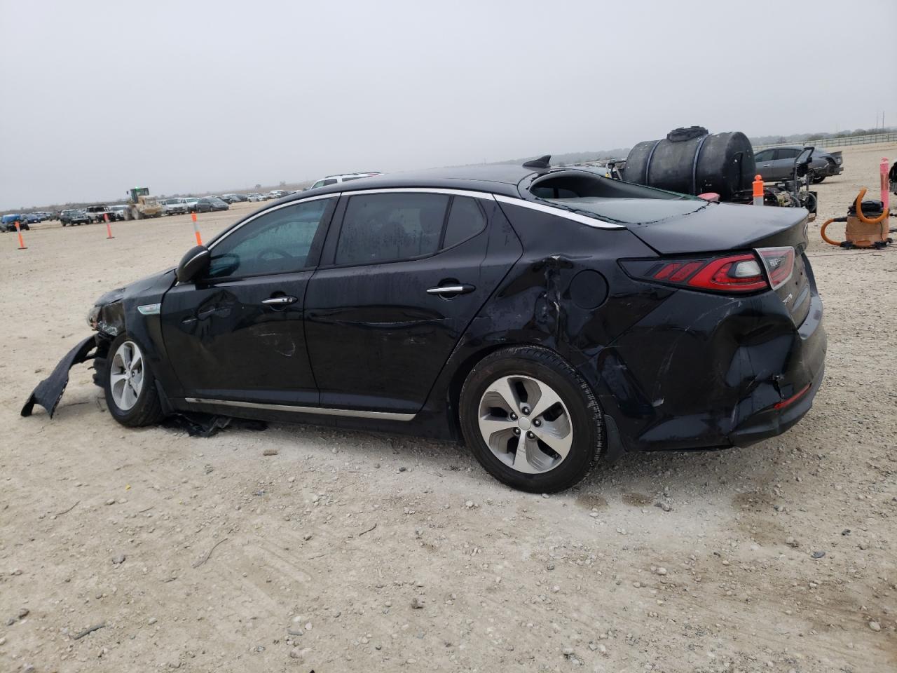 2015 KIA Optima VIN KNAGM4AD2F5078543 Copart auction photo, all over damage thumbnail 2
