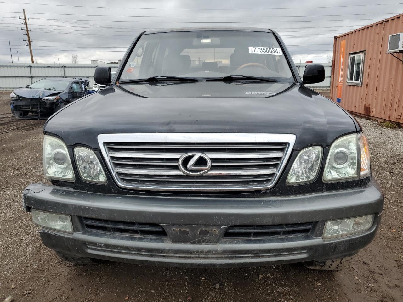 2003 Lexus LX VIN JTJHT00W333526380 Copart auction photo, front end / minor dent/scratches damage thumbnail 5