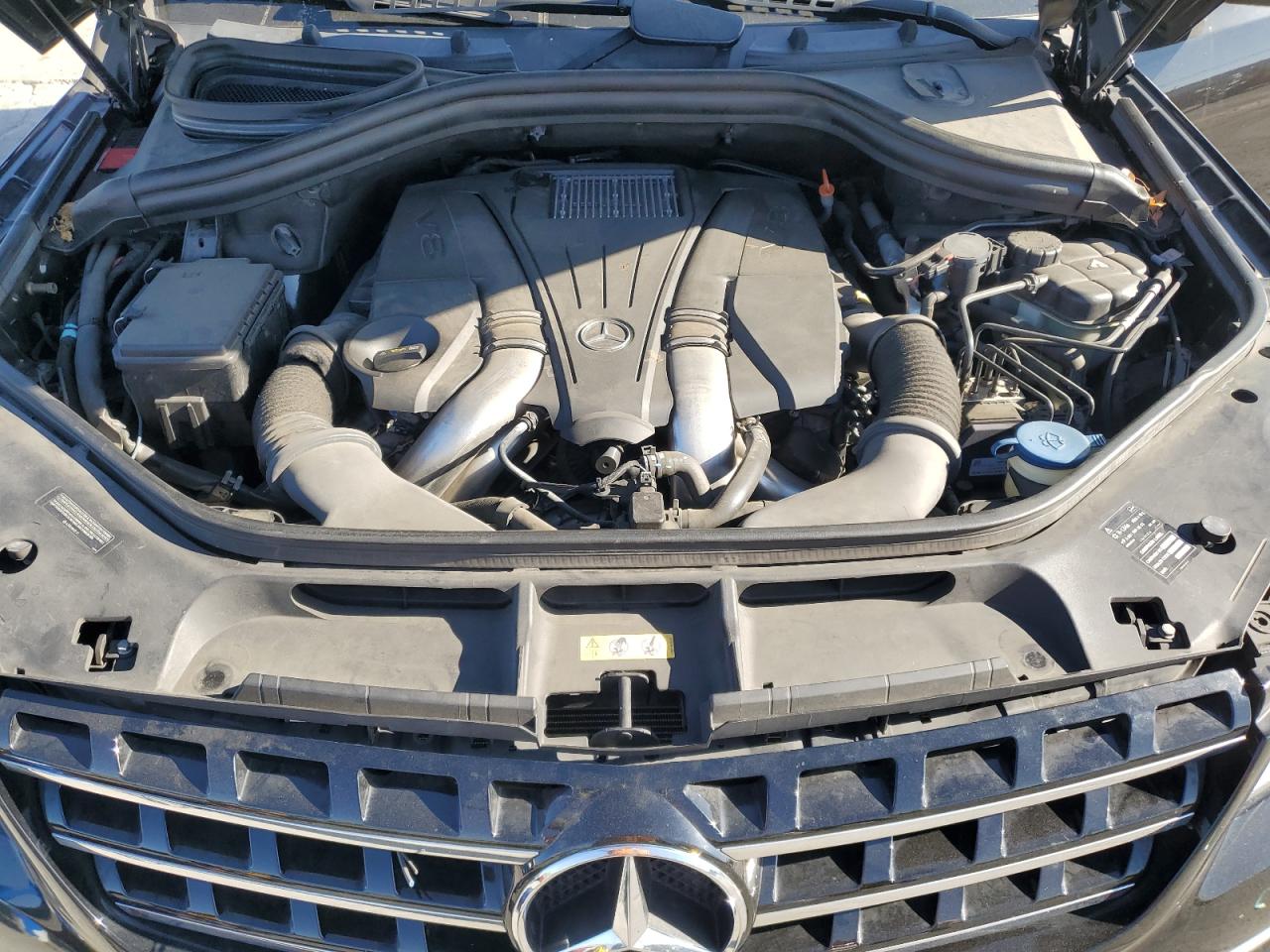 2013 Mercedes-Benz M-klasse VIN 4JGDA7DB3DA156080 Copart auction photo, side damage thumbnail 12