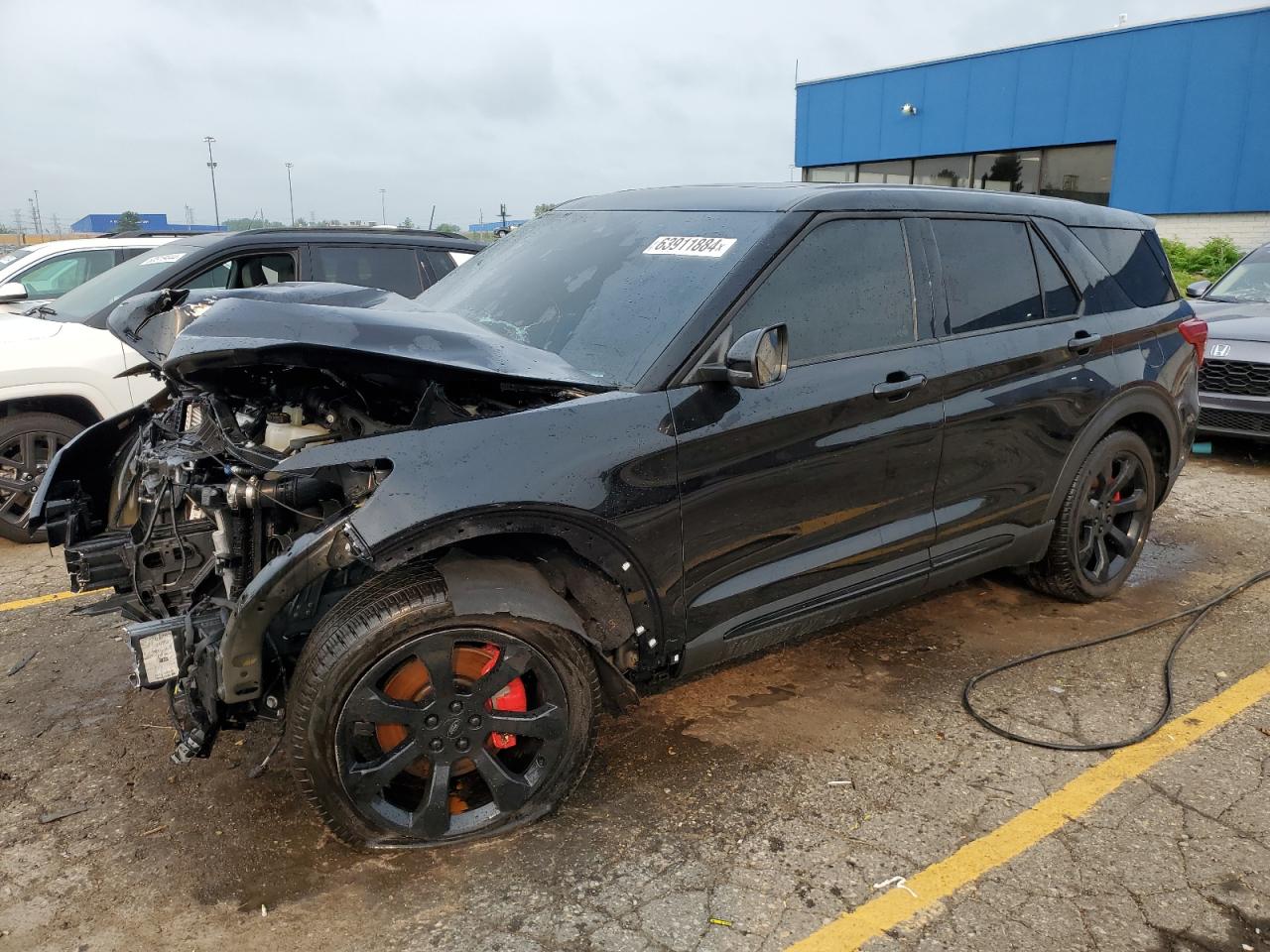 2022 Ford Explorer VIN 1FM5K8GC9NGB61021