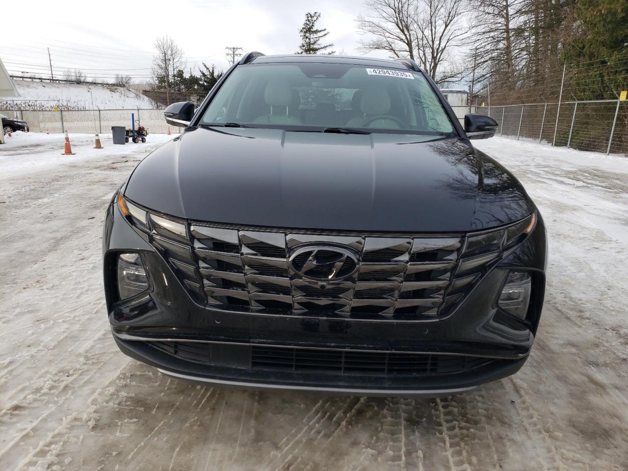 2022 Hyundai Tucson VIN 5NMJECAE2NH105535 Copart auction photo, side damage thumbnail 5