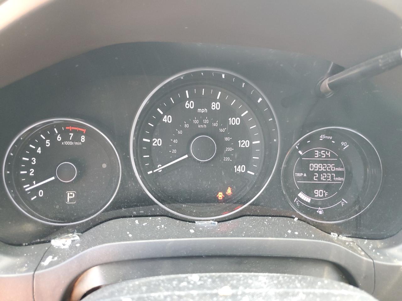 2019 Honda HR-V VIN 3CZRU5H34KG712950 Copart auction photo, top/roof damage thumbnail 9