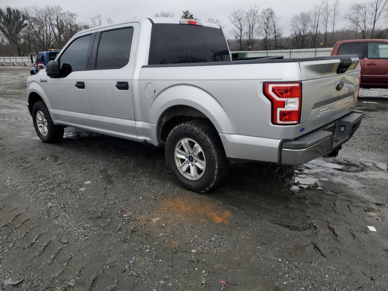 2018 Ford F-150 VIN 1FTEW1EGXJFC30319 Copart auction photo, front end damage thumbnail 2