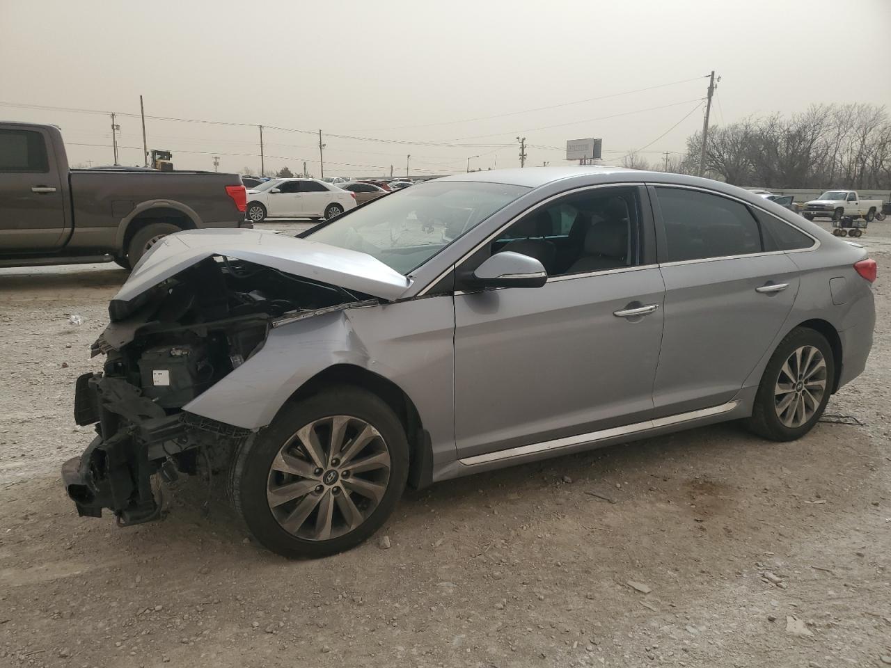 2015 Hyundai Sonata VIN 5NPE34AF6FH139746 - Copart auction photo