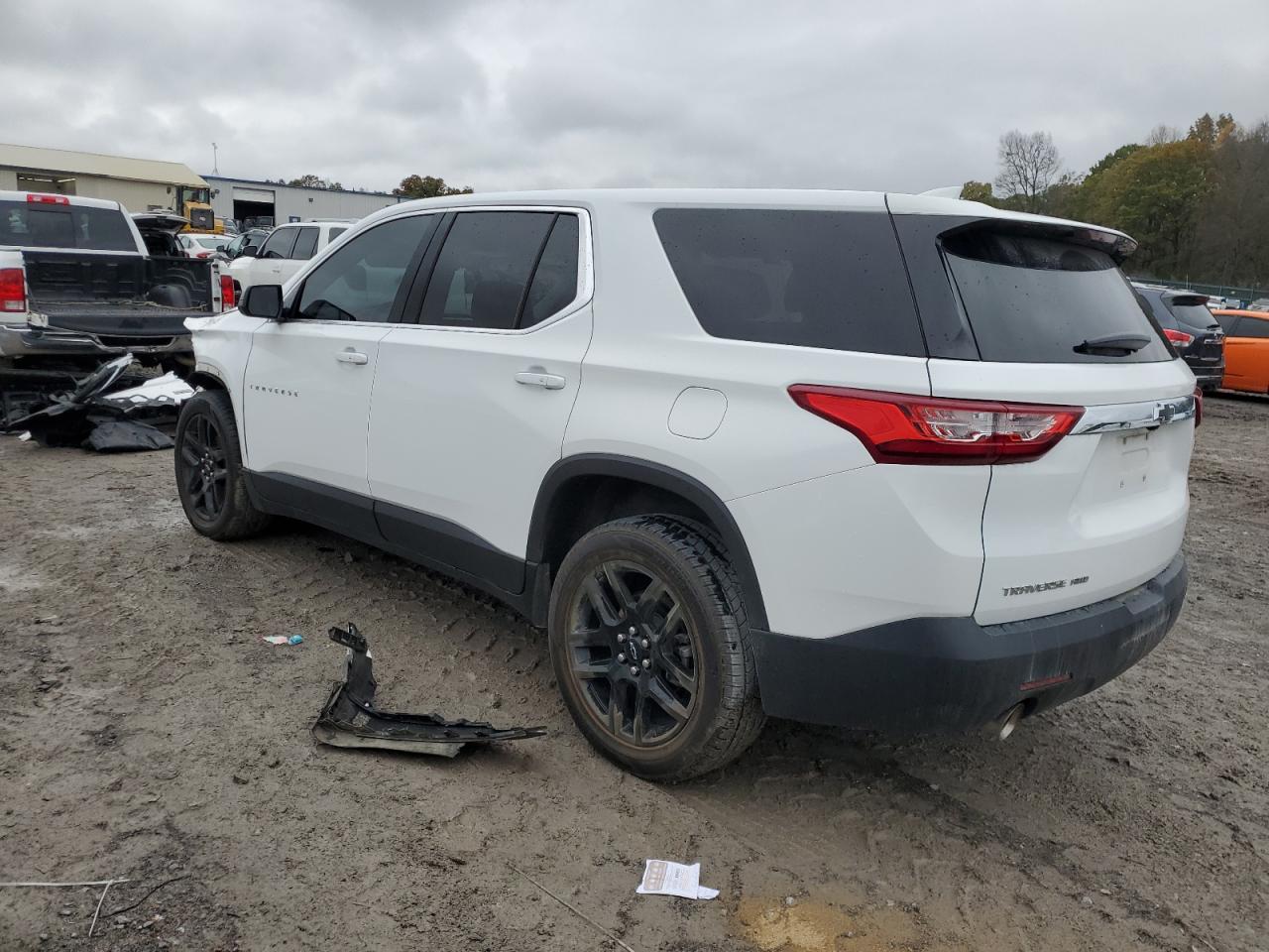 2020 Chevrolet Traverse VIN 1GNEVFKW4LJ161954 Copart auction photo, front end / minor dent/scratches damage thumbnail 2