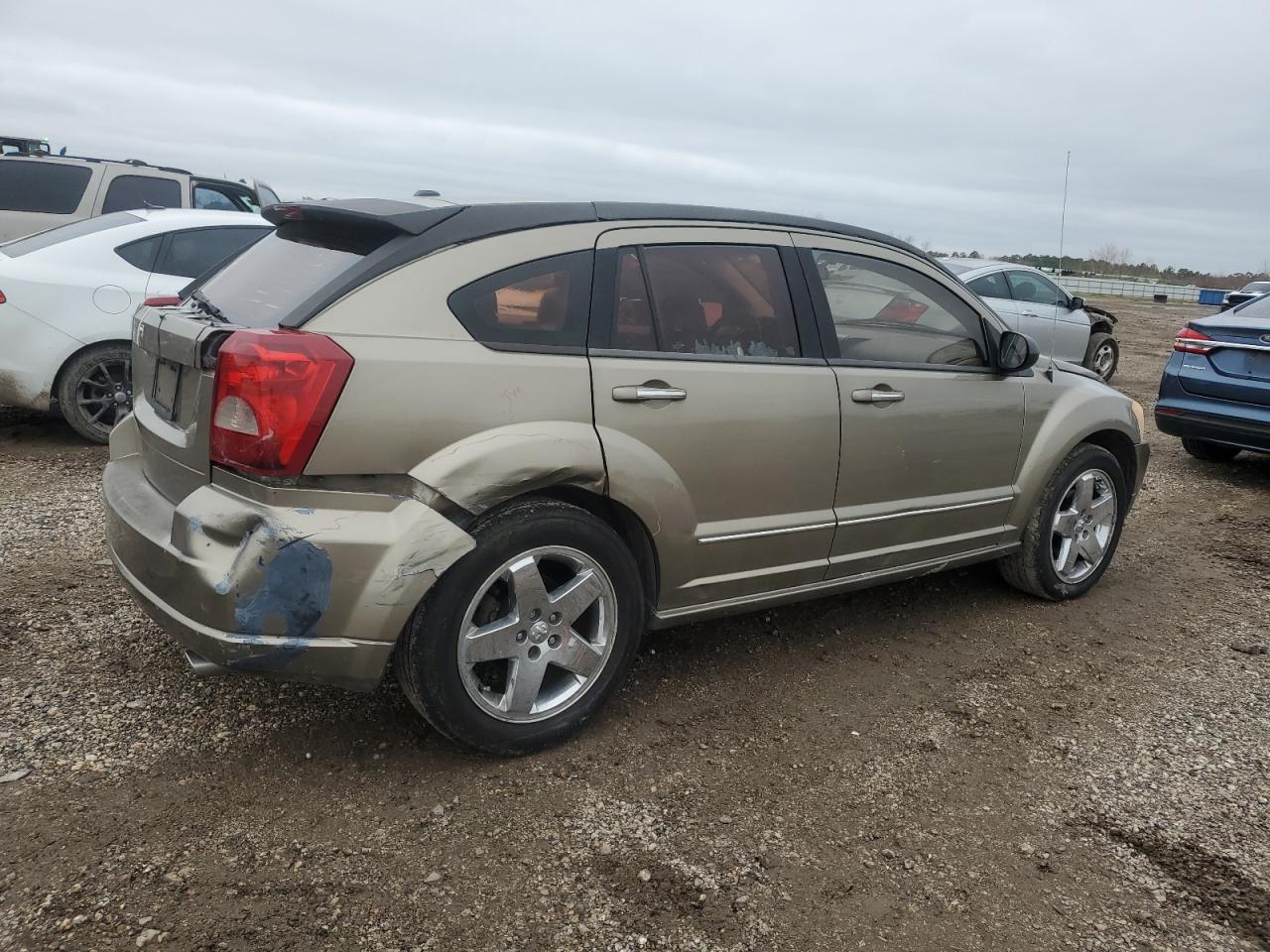 2007 Dodge Caliber VIN 1B3HB78K67D133538 Copart auction photo, rear end / front end damage thumbnail 3