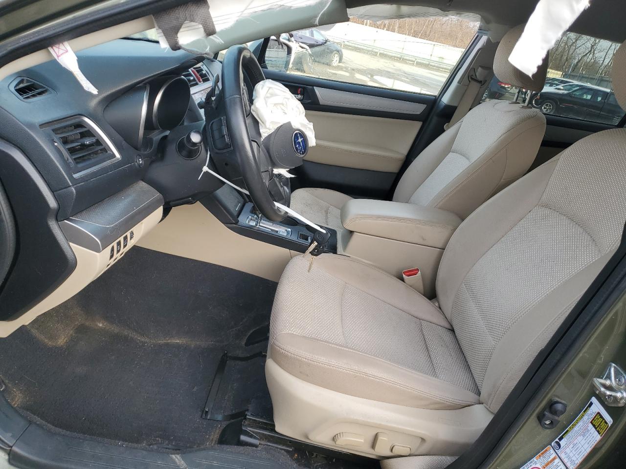 2016 Subaru Outback VIN 4S4BSBFC9G3333169 Copart auction photo, front end damage thumbnail 7