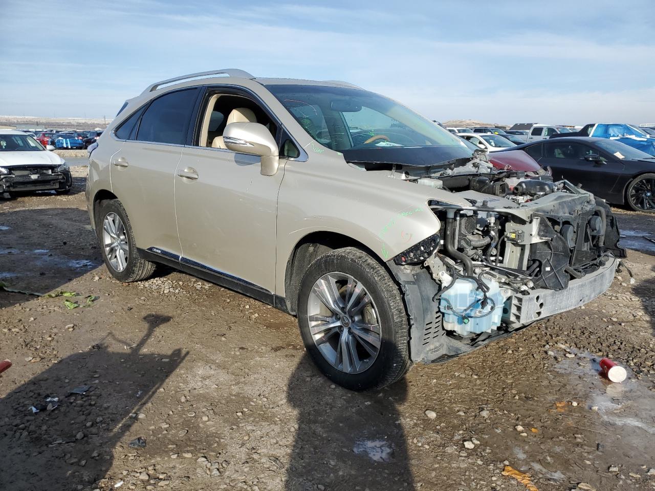 2015 Lexus RX VIN 2T2BC1BA9FC010080 Copart auction photo, front end damage thumbnail 4