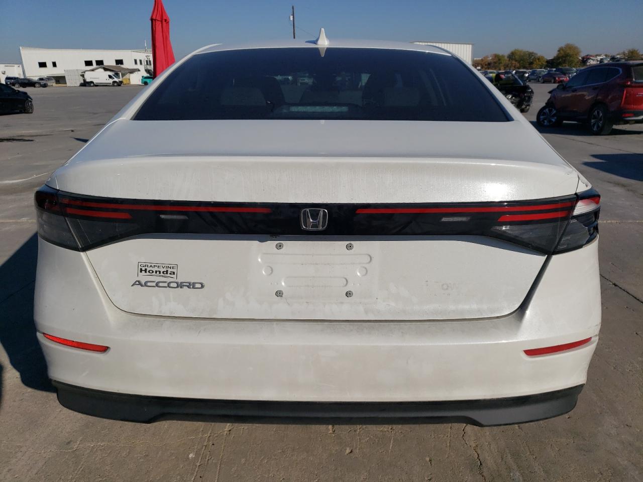 2024 Honda Accord VIN 1HGCY1F23RA052154 Copart auction photo, side damage thumbnail 6