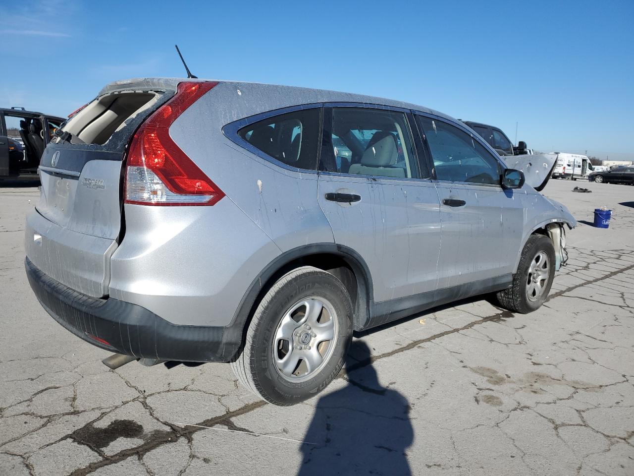 2014 Honda CR-V VIN 2HKRM3H37EH540743 Copart auction photo, front end damage thumbnail 3