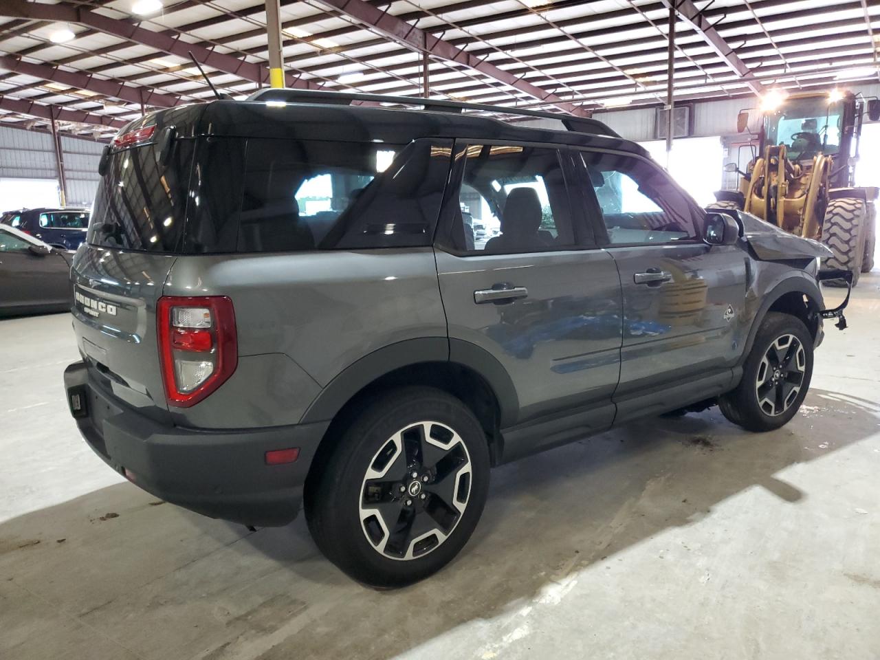2021 Ford Bronco VIN 3FMCR9C60MRA33721 Copart auction photo, side / front end damage thumbnail 3