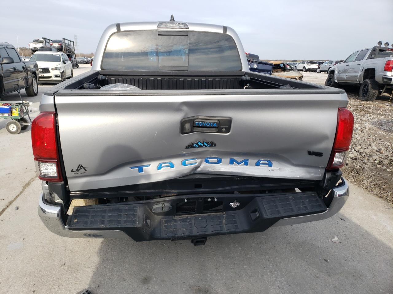 2021 Toyota Tacoma VIN 5TFAZ5CN3MX116417 Copart auction photo, rear end damage thumbnail 6