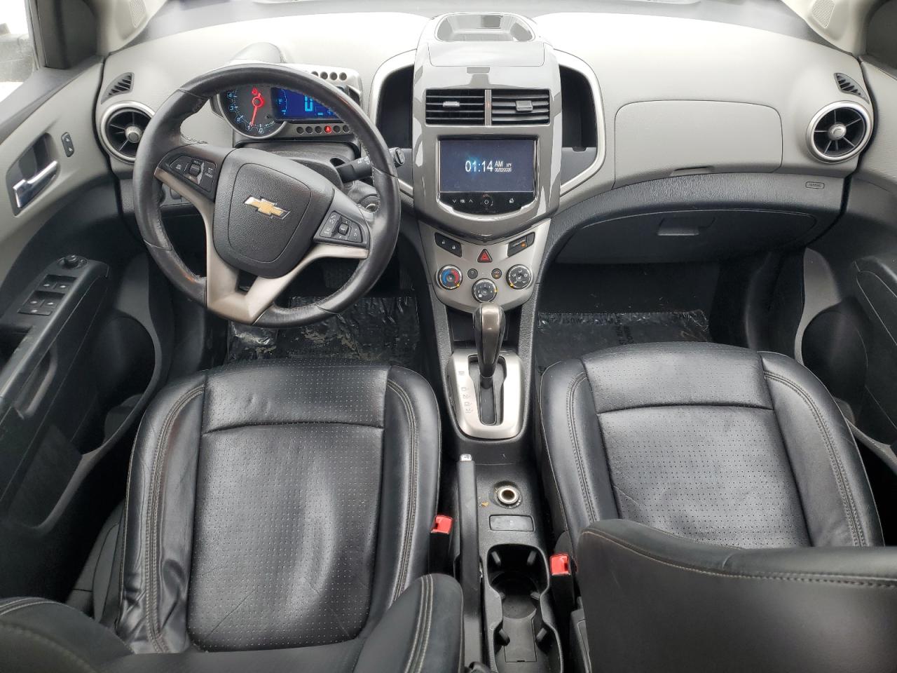 2016 Chevrolet Sonic VIN 1G1JE6SB5G4142265 Copart auction photo, front end / side damage thumbnail 8