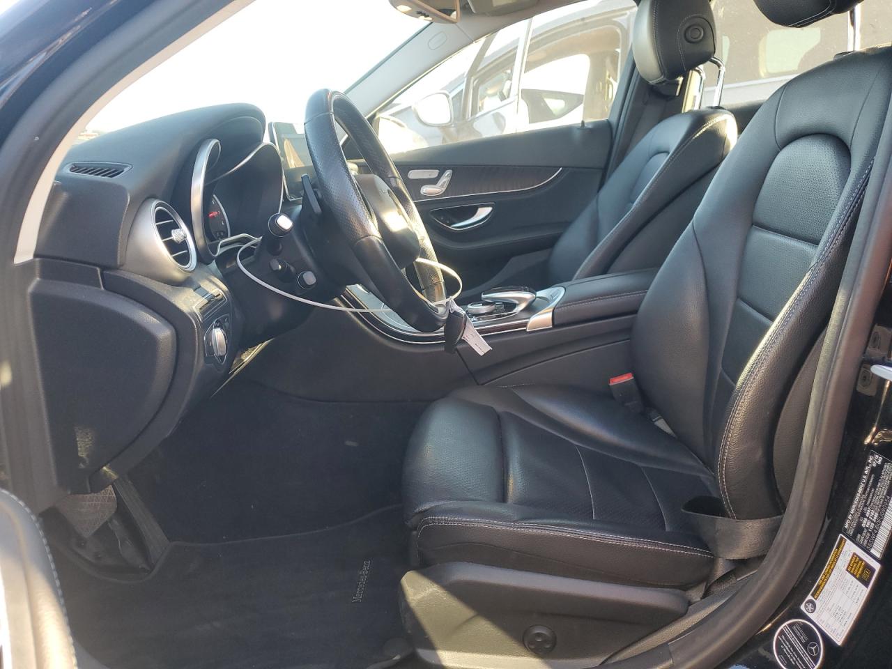 2015 Mercedes-Benz C-klasse VIN 55SWF4JB0FU090954 Copart auction photo, rear end / front end damage thumbnail 7