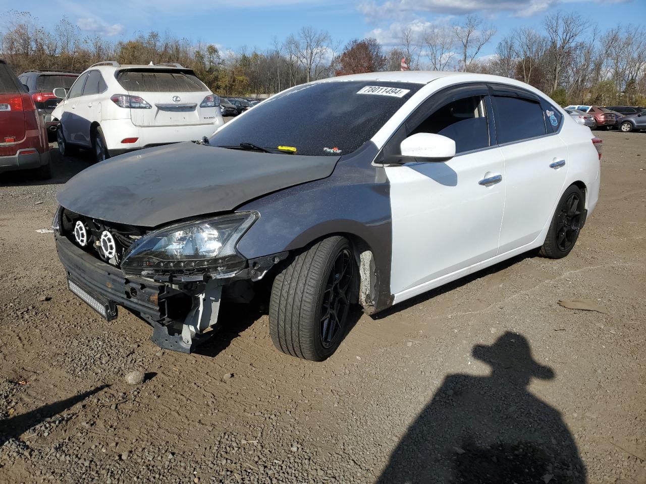 2015 Nissan Sentra VIN 3N1AB7AP4FY350512