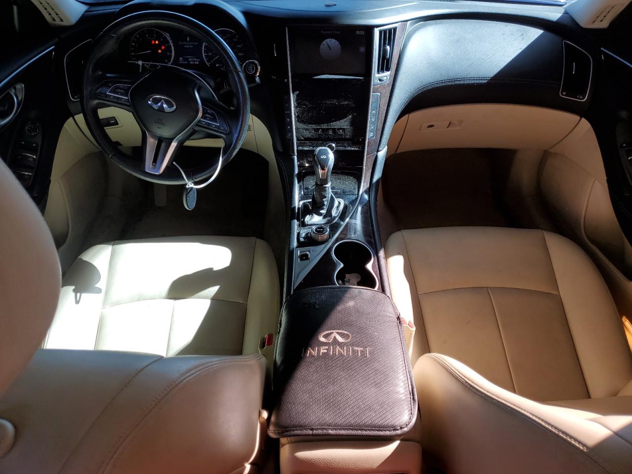 2018 Infiniti Q50 VIN JN1EV7AP4JM592057 Copart auction photo, front end damage thumbnail 8