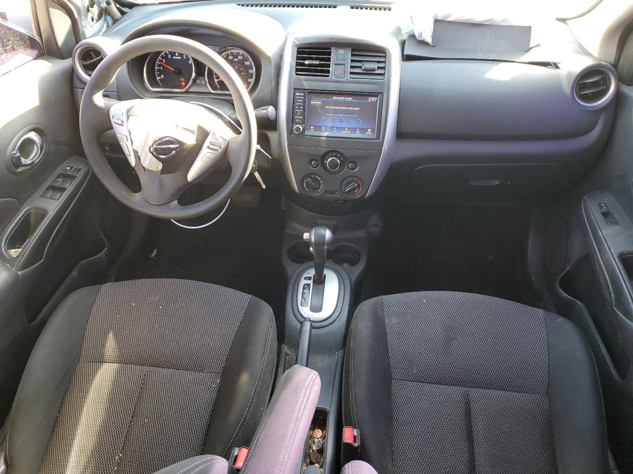 2019 Nissan Versa VIN 3N1CN7APXKL843473 Copart auction photo, front end / side damage thumbnail 8