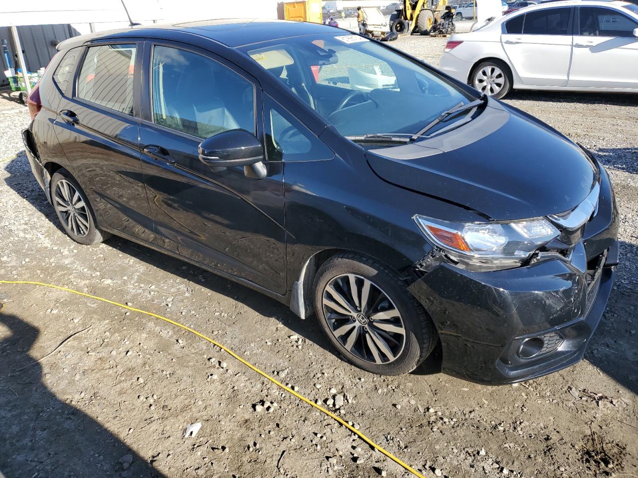2018 Honda Fit VIN 3HGGK5H01JM700779 Copart auction photo, front end / rear end damage thumbnail 4