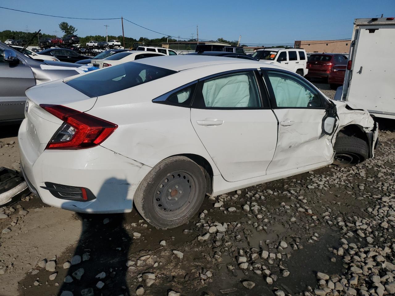 2021 Honda Civic VIN 2HGFC2F64MH546909 Copart auction photo, all over / undercarriage damage thumbnail 3