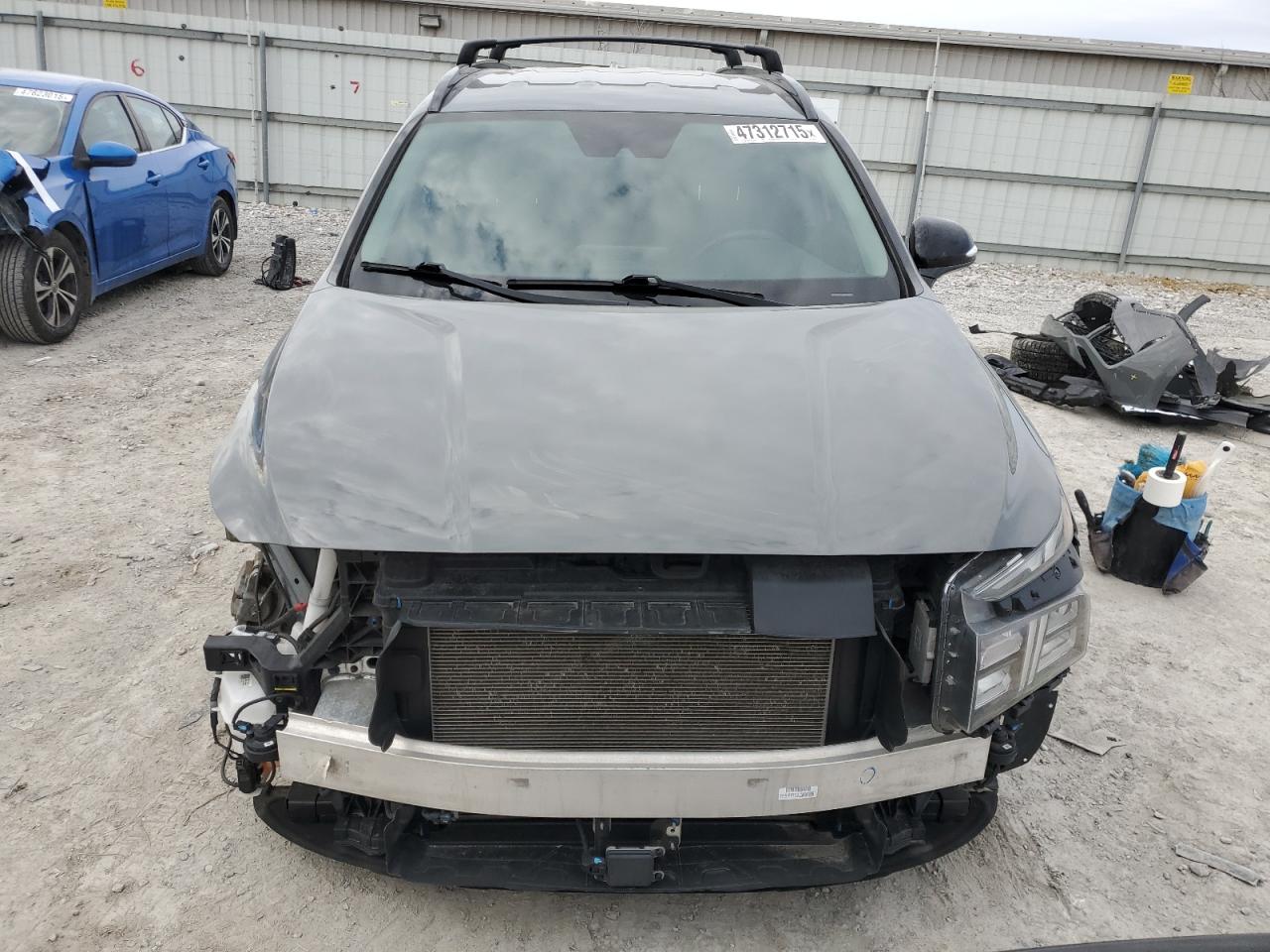 2023 Hyundai Santa Fe VIN 5NMS6DAJ6PH498902 Copart auction photo, front end / side damage thumbnail 5