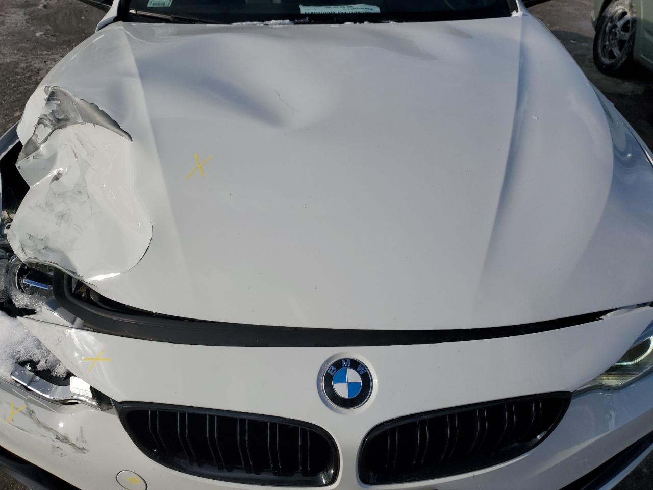 2014 BMW 4er VIN WBA3N9C52EF720802 Copart auction photo, front end damage thumbnail 11