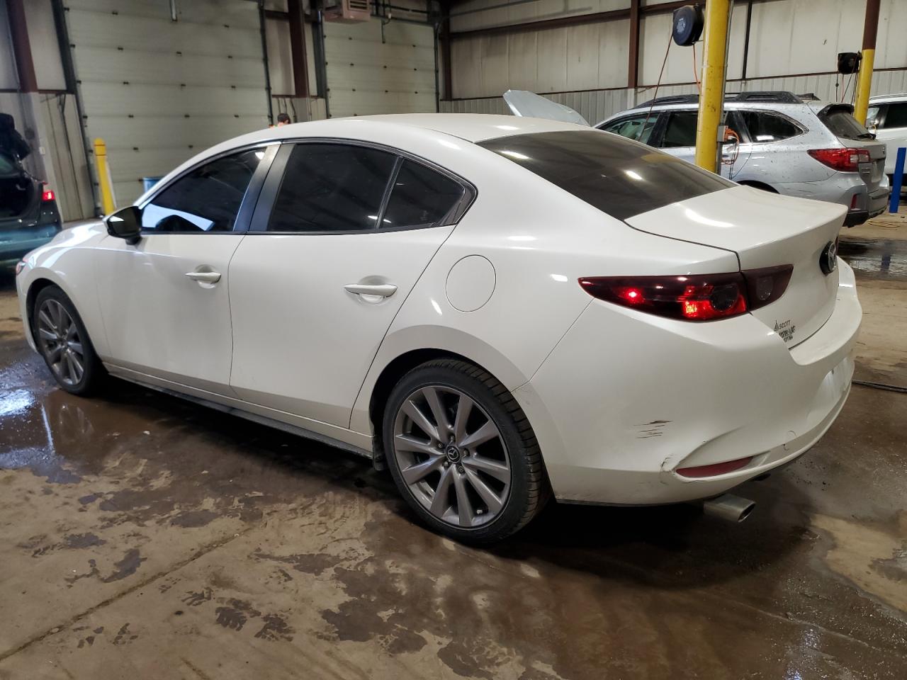2019 Mazda 3 VIN JM1BPBAM5K1120777 Copart auction photo, side damage thumbnail 2