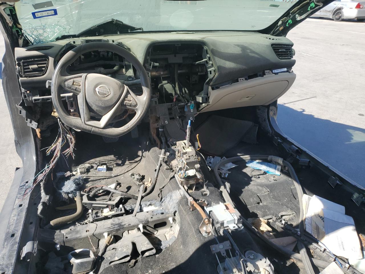2018 Nissan Maxima VIN 1N4AA6AP0JC363002 Copart auction photo, stripped damage thumbnail 8