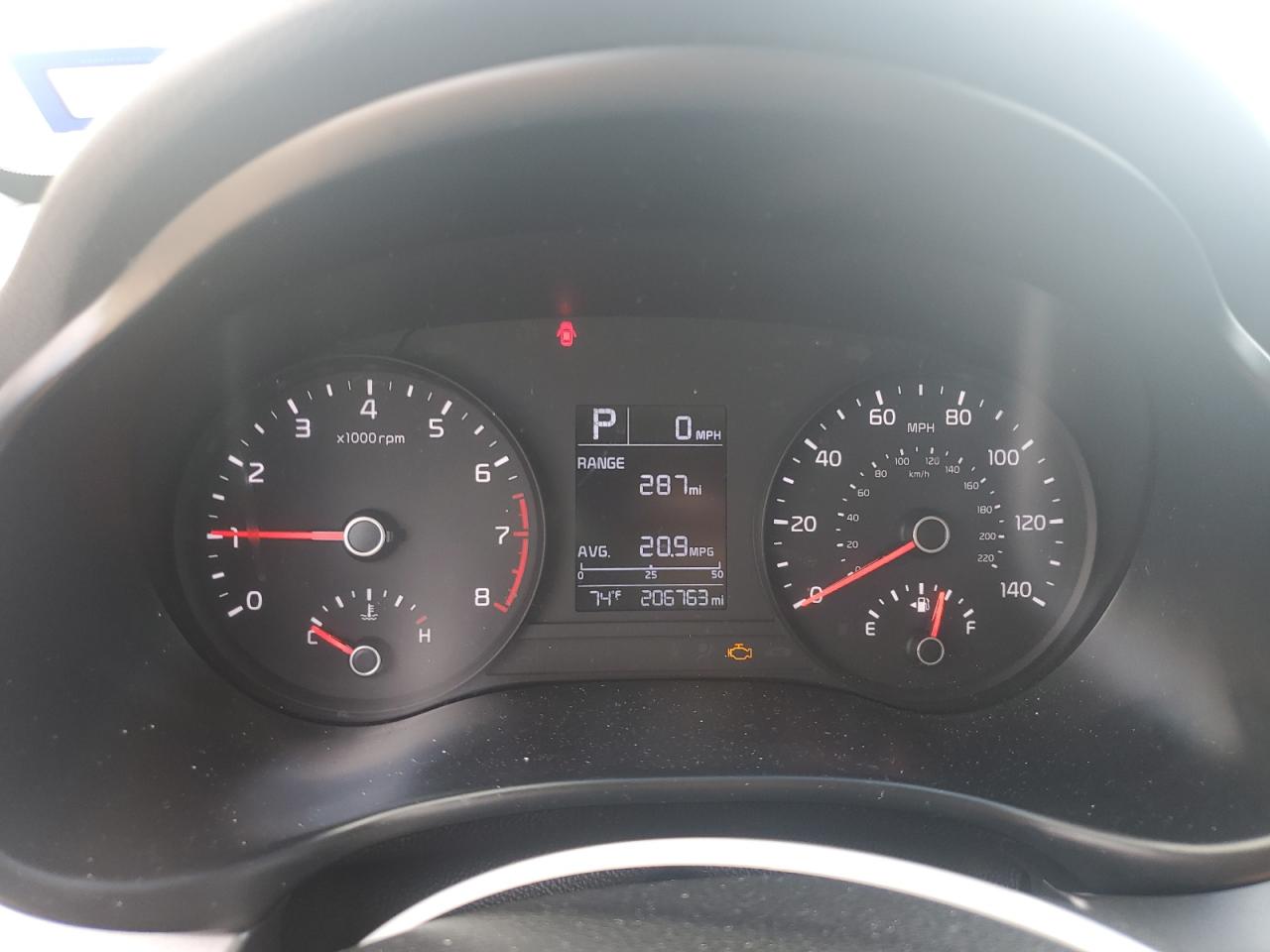 2021 KIA Rio VIN 3KPA24AD3ME378902 Copart auction photo, rear end damage thumbnail 9
