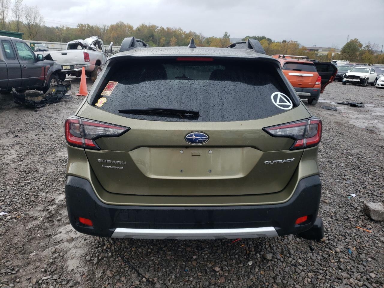 2024 Subaru Outback VIN 4S4BTANC1R3122169 Copart auction photo, side damage thumbnail 6