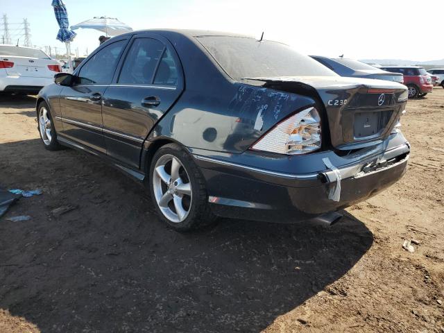 2005 Mercedes-Benz C-klasse VIN WDBRF40JX5F615972 Copart auction photo, rear end / front end damage thumbnail 2