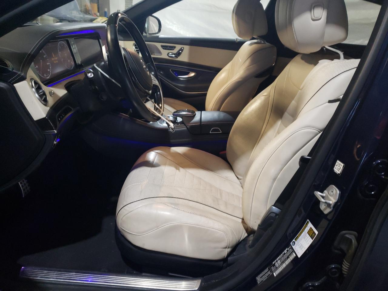 2015 Mercedes-Benz S-klasse VIN WDDUG8FB0FA110107 Copart auction photo, front end damage thumbnail 7