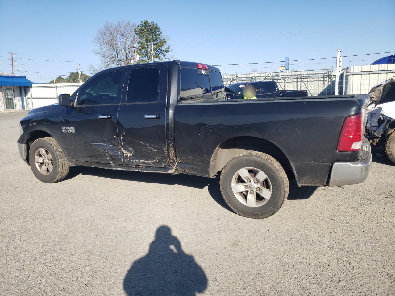 2017 RAM 1500 VIN 1C6RR7GG8HS807401 Copart auction photo, side damage thumbnail 2