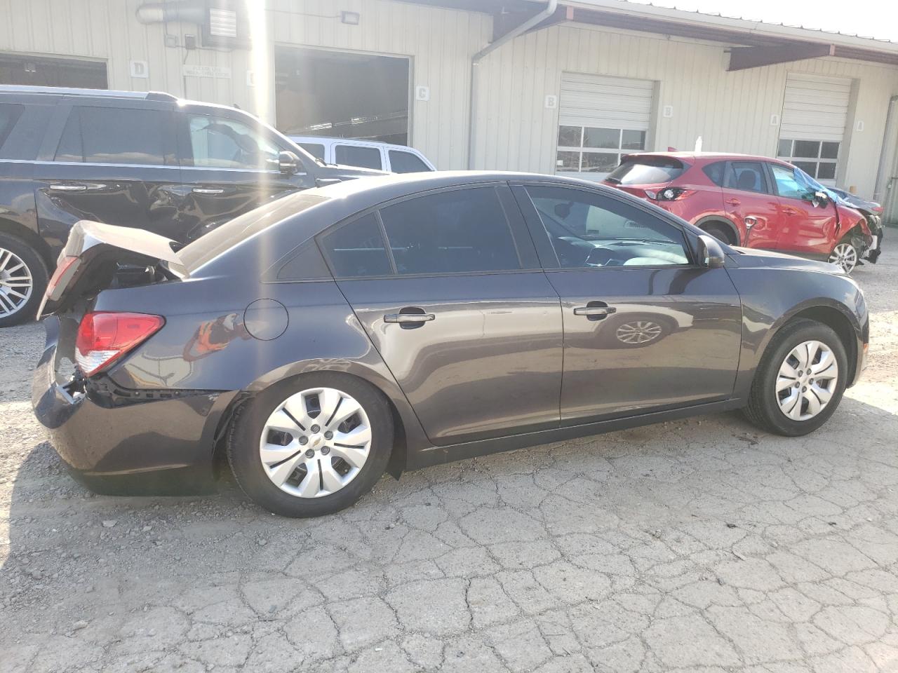 2014 Chevrolet Cruze VIN 1G1PA5SH3E7462815 Copart auction photo, rear end / side damage thumbnail 3