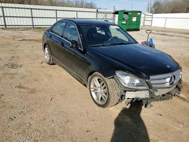 2013 Mercedes-Benz C-klasse VIN WDDGF8AB0DR273278 Copart auction photo, front end / rear end damage thumbnail 10