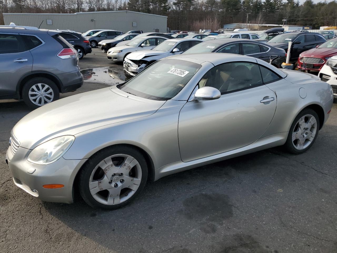 2002 Lexus SC VIN JTHFN48Y220030650 - Copart auction photo