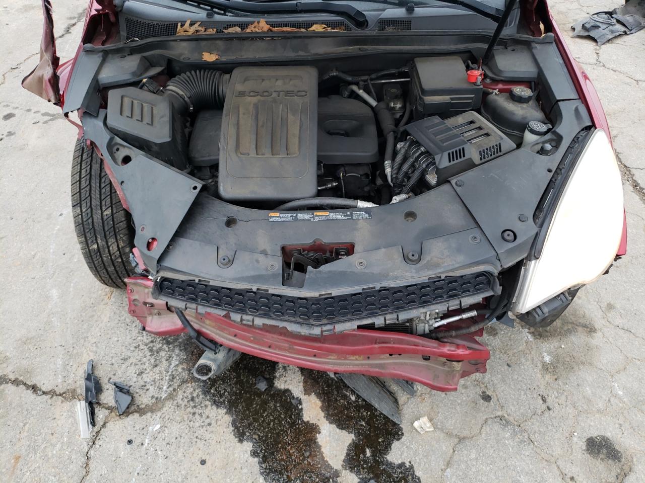 2013 Chevrolet Equinox VIN 1GNALDEK1DZ100467 Copart auction photo, front end damage thumbnail 14