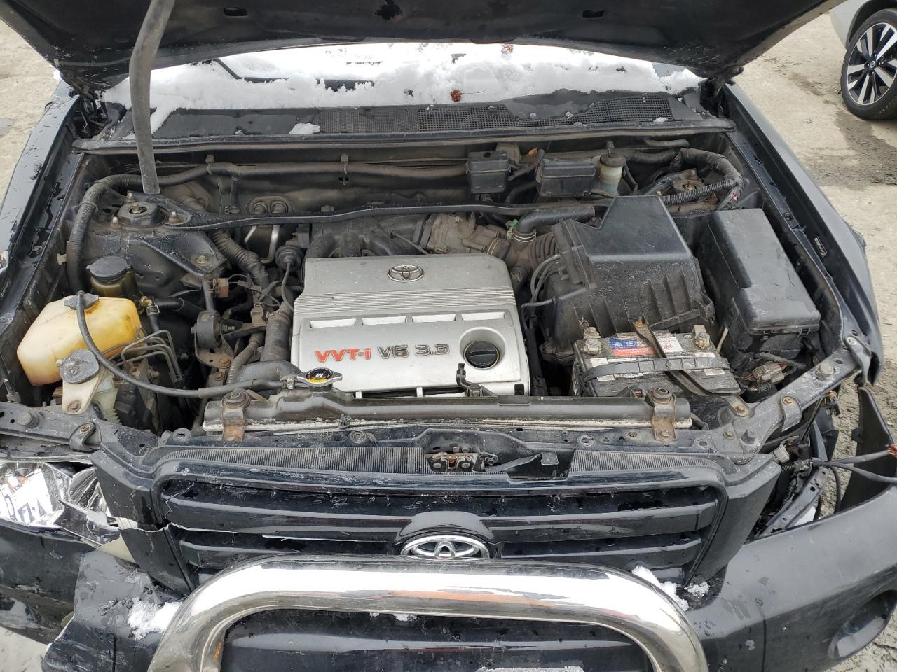 2004 Toyota Highlander VIN JTEEP21A640041156 Copart auction photo, all over damage thumbnail 11