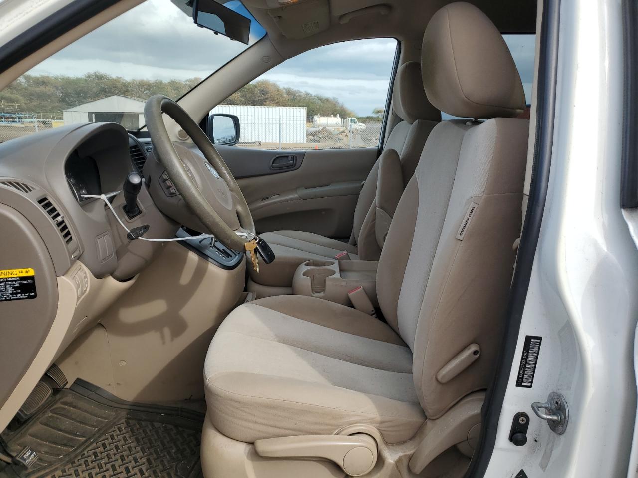 2012 KIA Sedona VIN KNDMG4C73C6441927 Copart auction photo, rear end / front end damage thumbnail 7