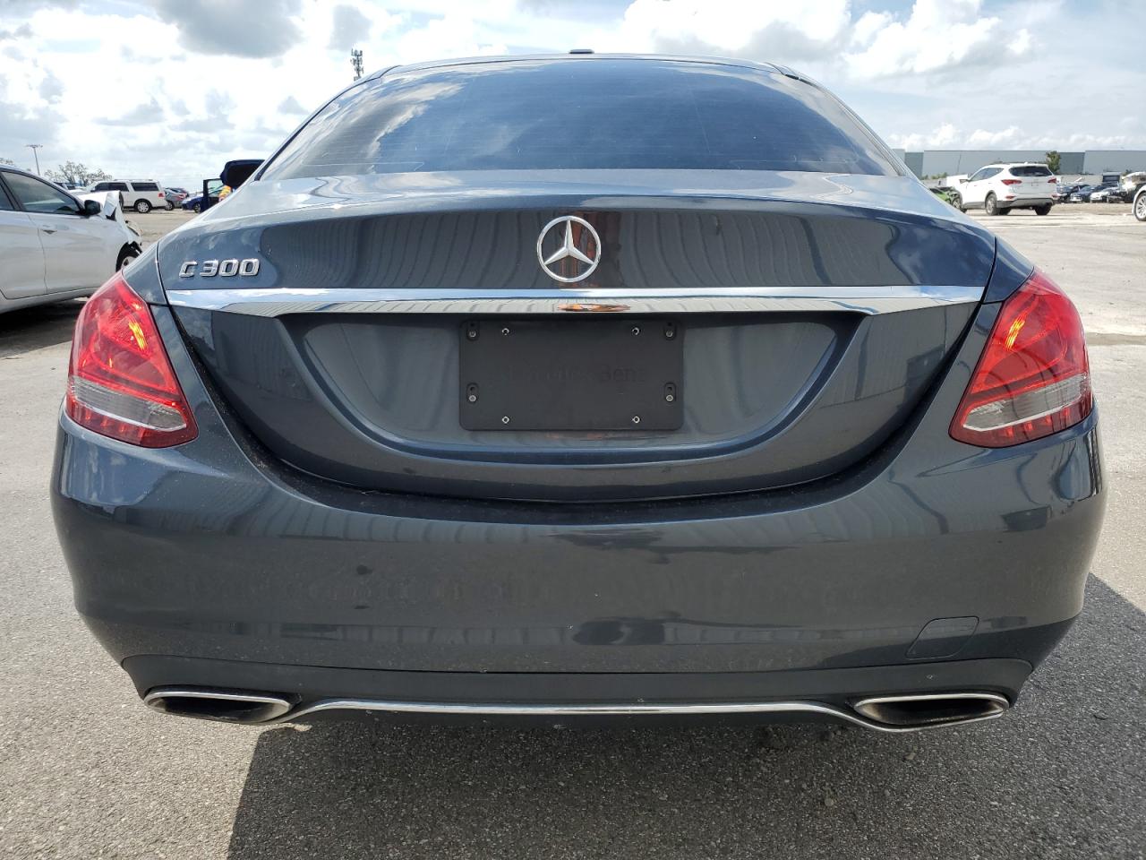 2015 Mercedes-Benz C-klasse VIN 55SWF4JB2FU070933 Copart auction photo, front end damage thumbnail 6
