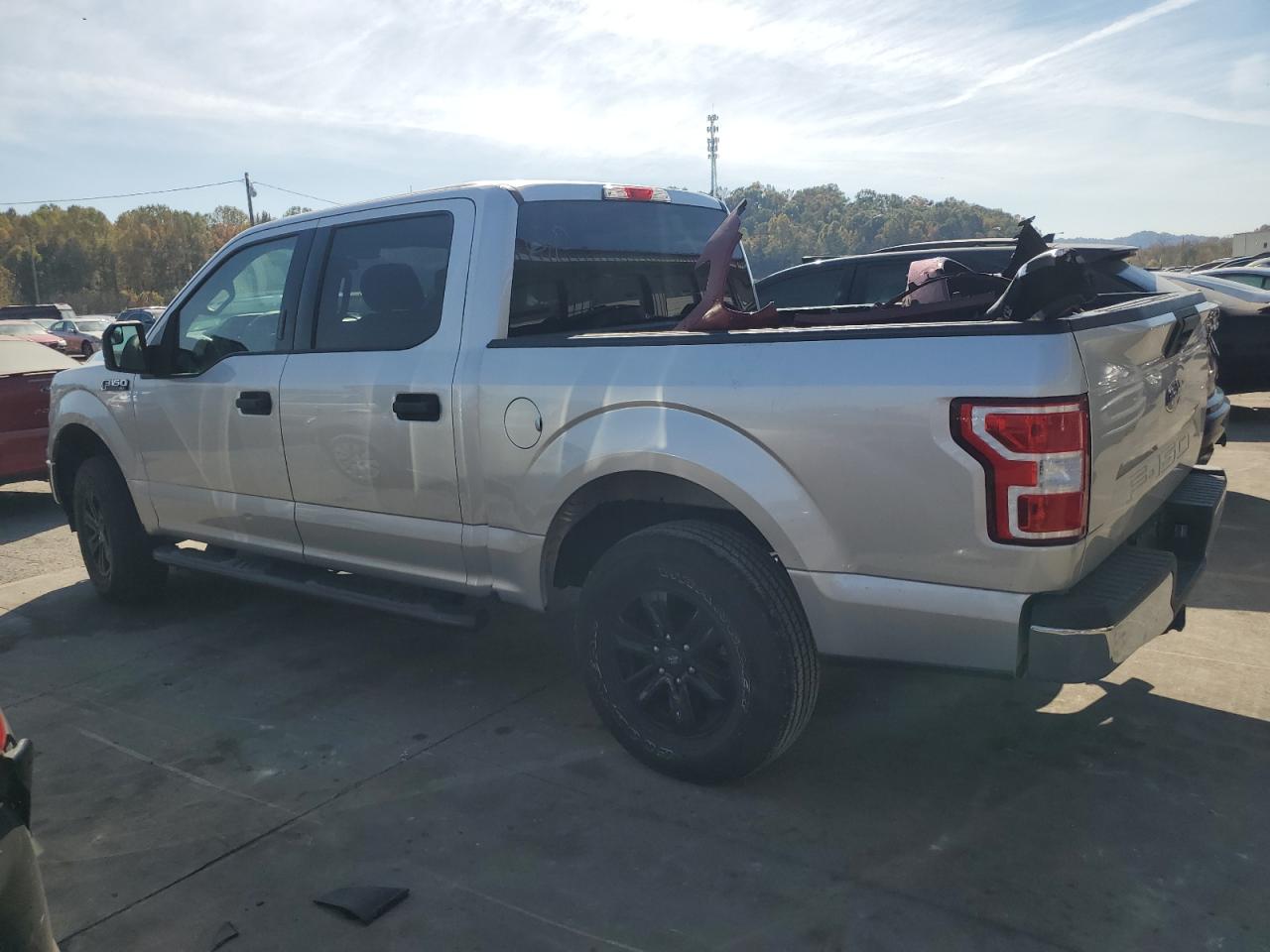 2019 Ford F-150 VIN 1FTEW1EB8KFA63674 Copart auction photo, side damage thumbnail 2