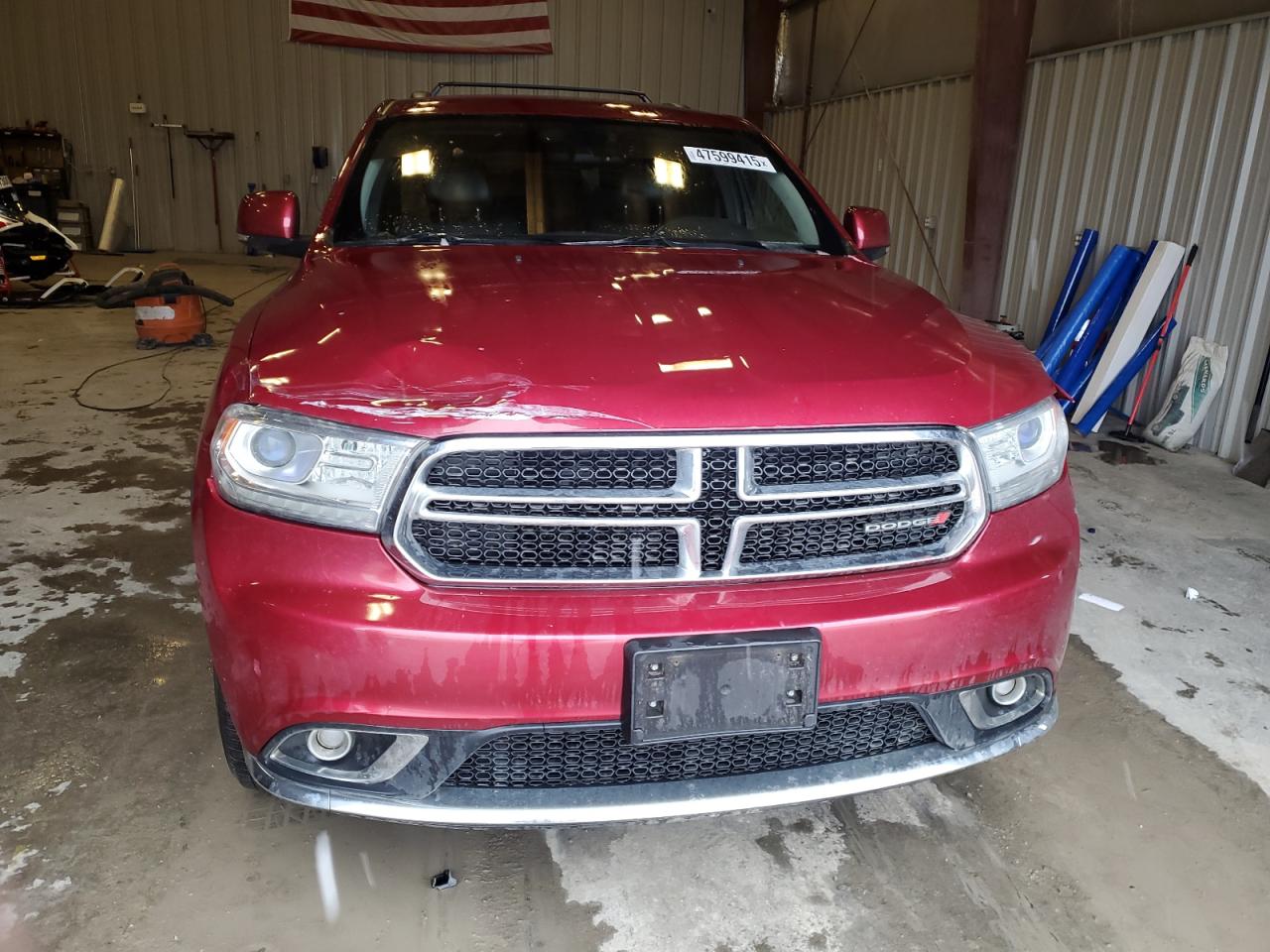 2014 Dodge Durango VIN 1C4RDJDG4EC502640 Copart auction photo, front end damage thumbnail 5