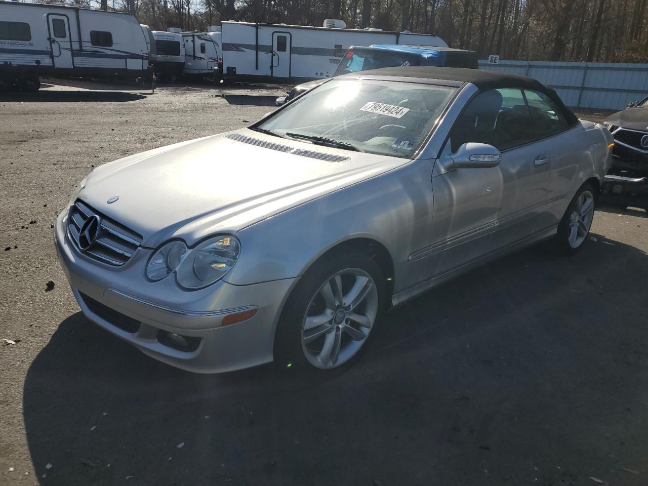 2008 Mercedes-Benz CLK-klasse VIN WDBTK56F38T088745