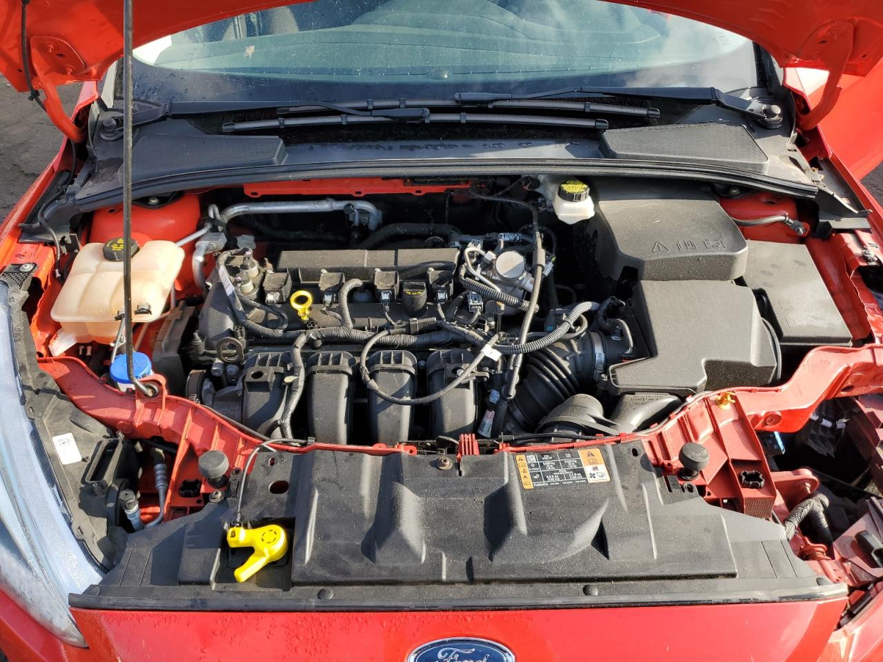 2017 Ford Focus VIN 1FADP3K23HL255691 Copart auction photo, front end damage thumbnail 11