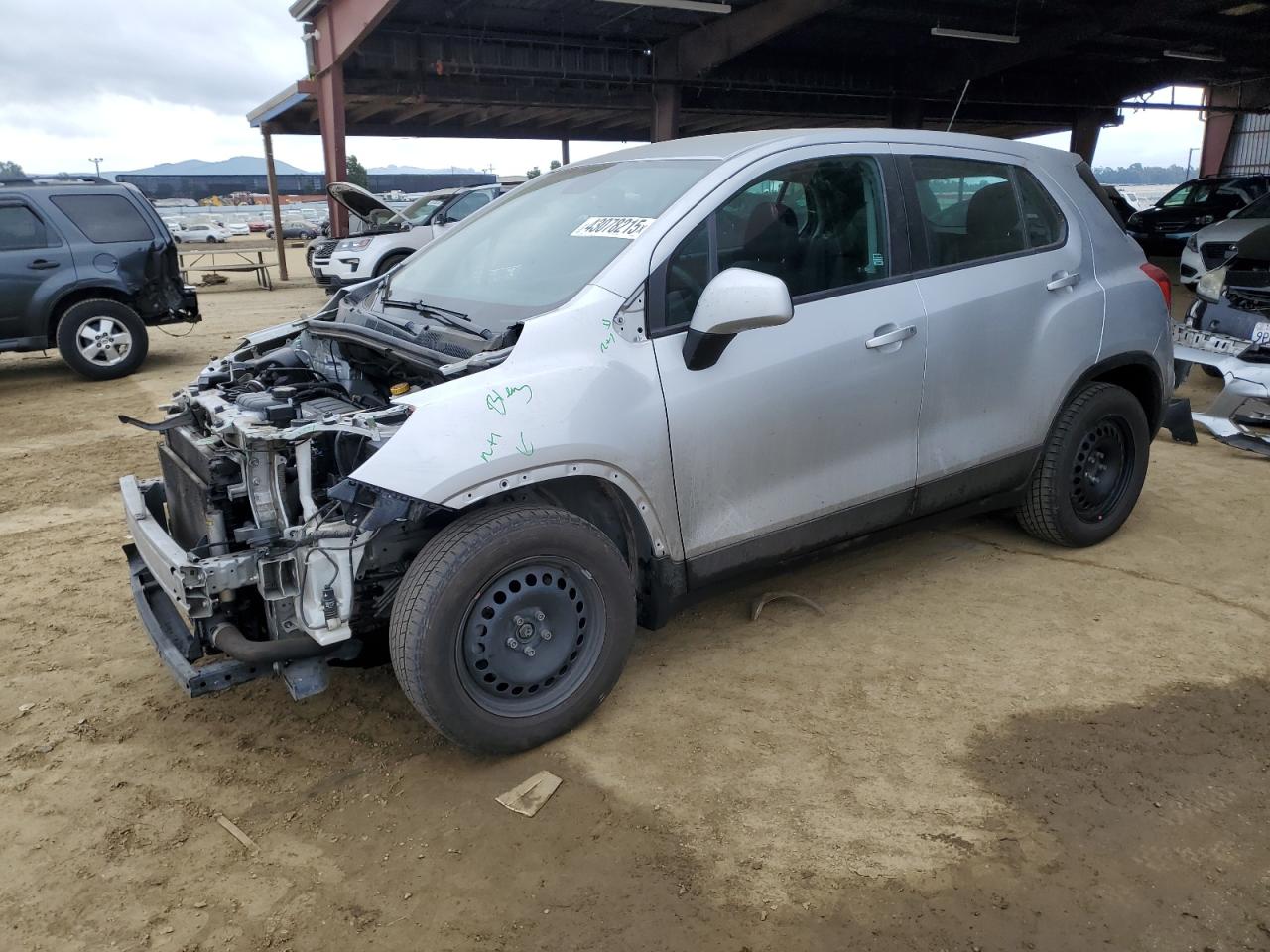2018 Chevrolet Trax VIN 3GNCJKSB8JL385209