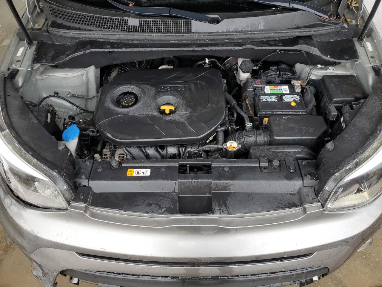 2019 KIA Soul VIN KNDJP3A56K7698748 Copart auction photo, front end / undercarriage damage thumbnail 12
